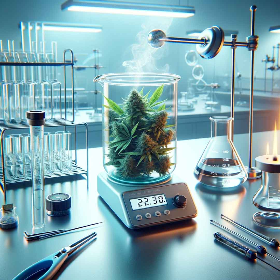 La décarboxylation du cannabis