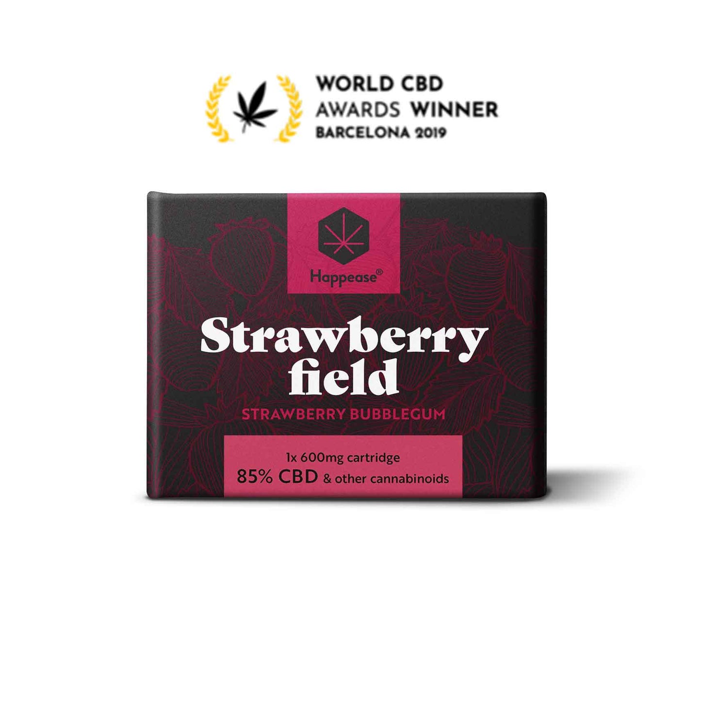 Cartouche CBD Happease Strawberry Field 85% CBD