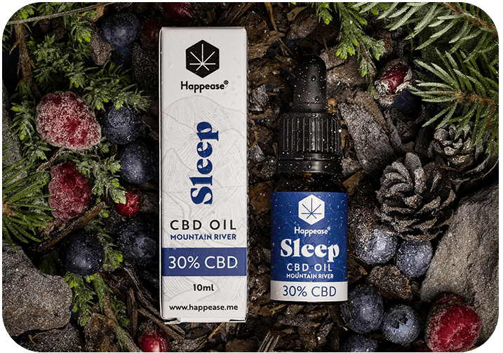 en plus des résines l'huile de CBD pour bien dormir