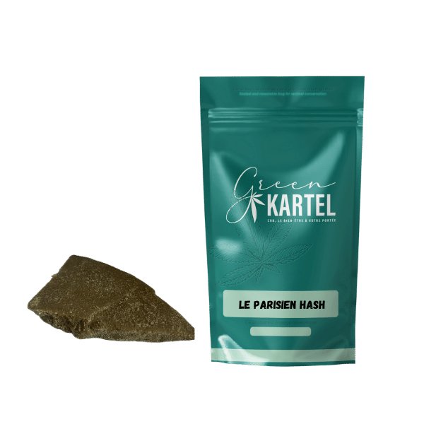 Le Parisien Bubble Hash - Résine CBD - Green Kartel : Votre boutique CBD spécialisée en fleur et résine CBD