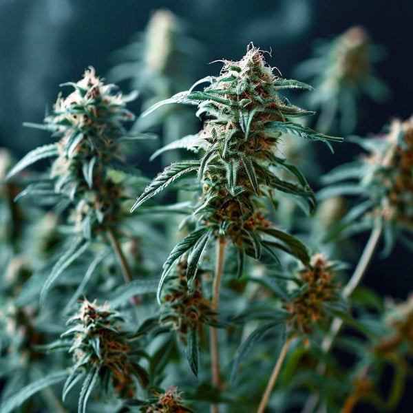 Schéma des récepteurs CB1 dans le cerveau activés par le THC