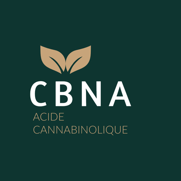 Schéma moléculaire du CBNA, acide cannabinolique précurseur du CBN