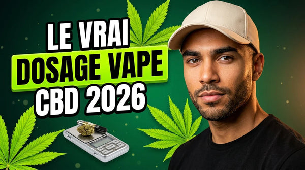 Dosage vape CBD : combien de mg et de bouffées ? (guide 2026)