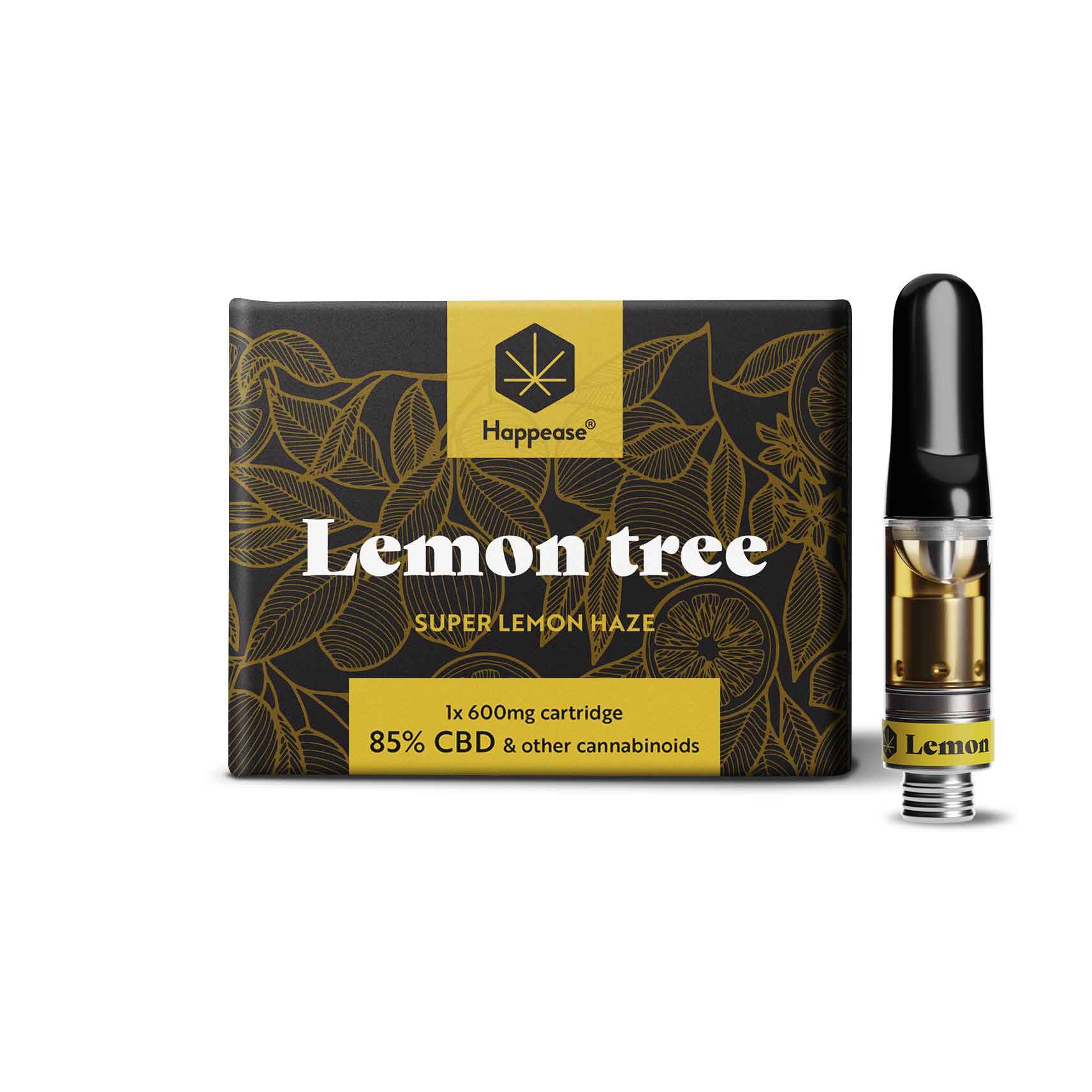 Cartouche CBD Happease Lemon Tree 85% CBD Super Lemon Haze