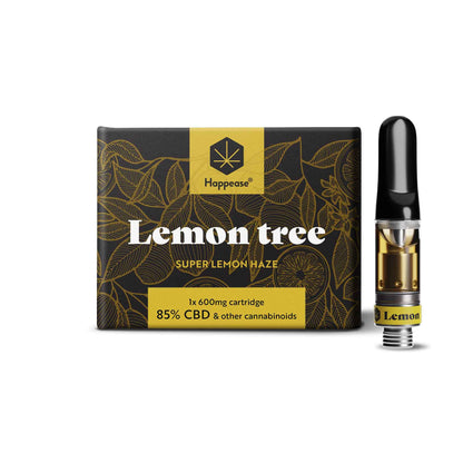 Cartouche CBD Happease Lemon Tree 85% CBD Super Lemon Haze