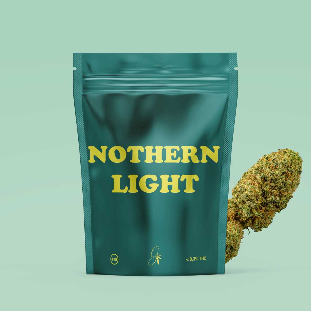 Variété Nothern Light - Fleurs de CBD