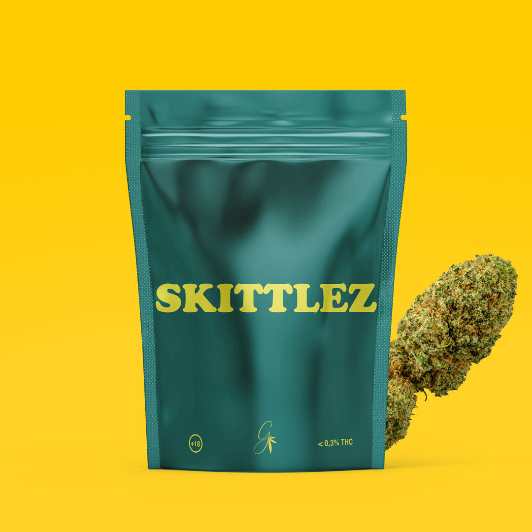 Variété Skittlez - Fleurs de CBD