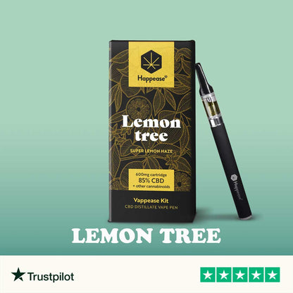 Kit de vapotage Happease Classic Lemon Tree 85% CBD