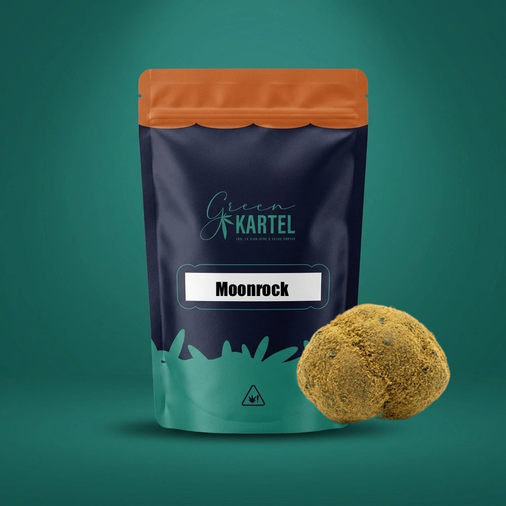 moonrock avec le pochon green kartel