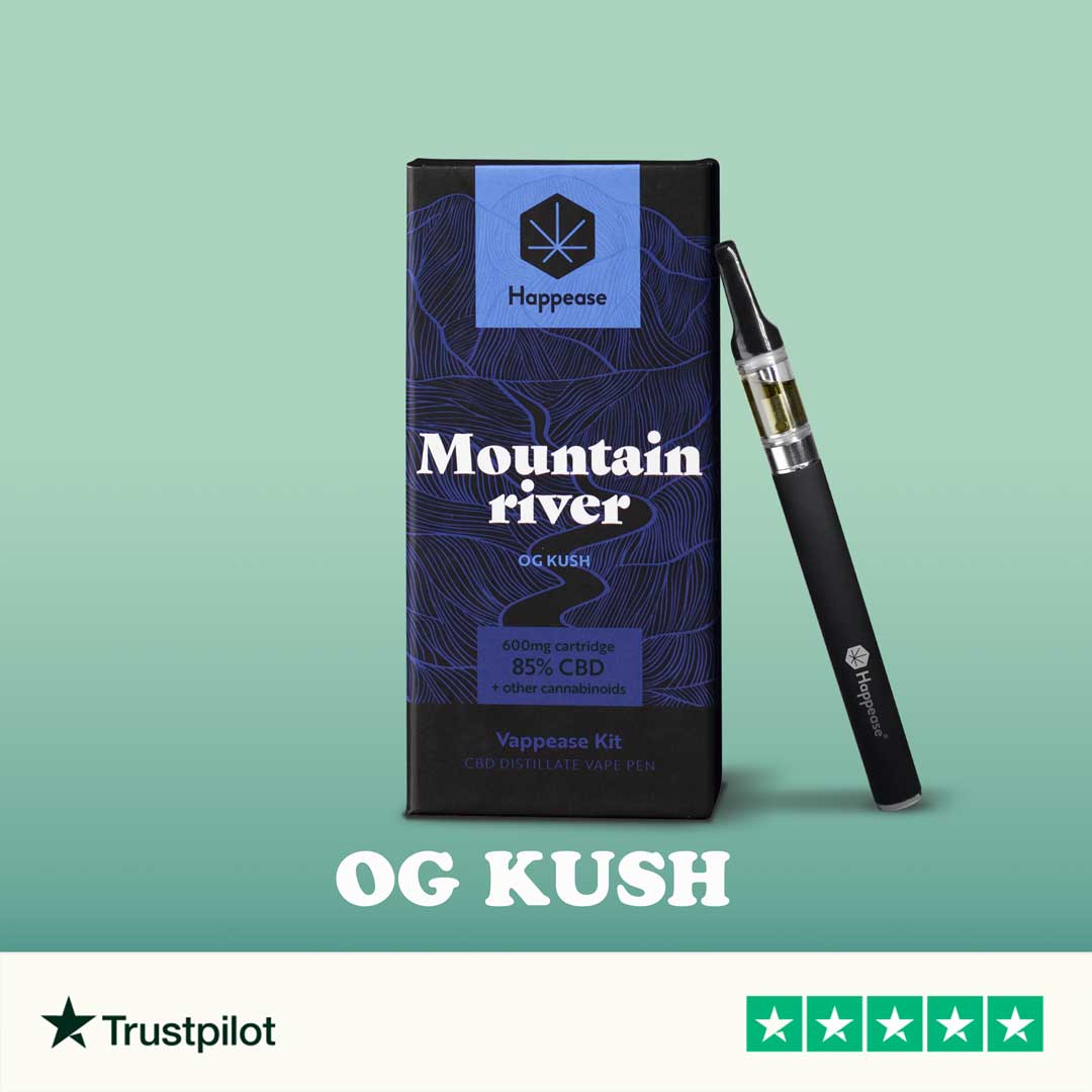 Mountain River - Kit completo de caneta CBD Vape