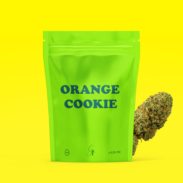 paquets weed orange cookie