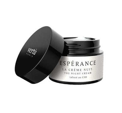 Crème de Nuit Espérance Vertù Paris - Green Kartel : Votre boutique CBD spécialisée en fleur et résine CBD