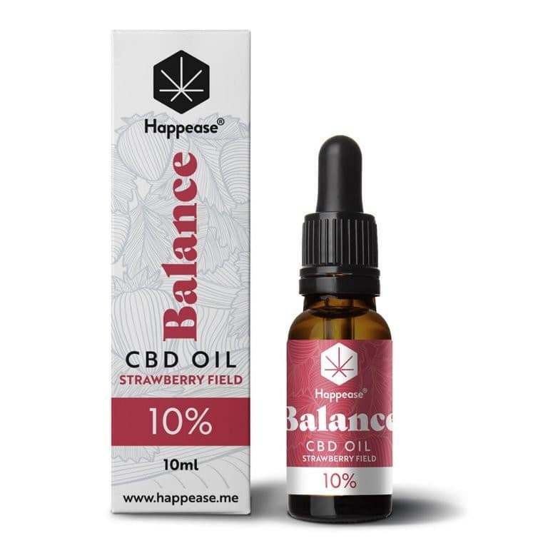 Huile CBD Full Spectrum Balance 10% Happease - Green Kartel : Votre boutique CBD spécialisée en fleur et résine CBD