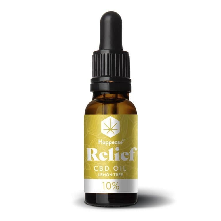 Huile CBD Full Spectrum Relief 10% Happease - Green Kartel : Votre boutique CBD spécialisée en fleur et résine CBD