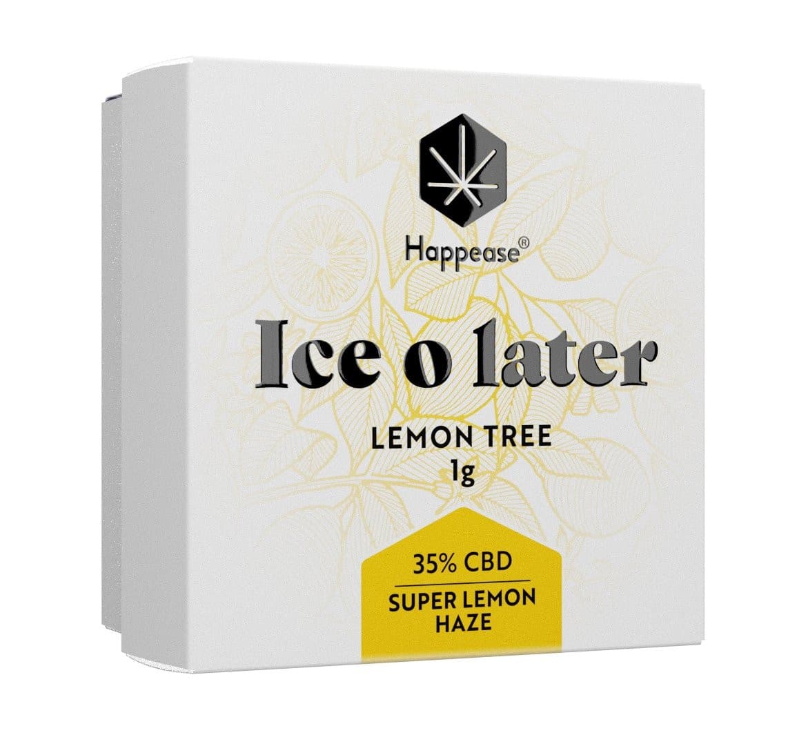 Ice o Later – Happease Lemon Tree 35% CBD Extrait - Green Kartel : Votre boutique CBD spécialisée en fleur et résine CBD