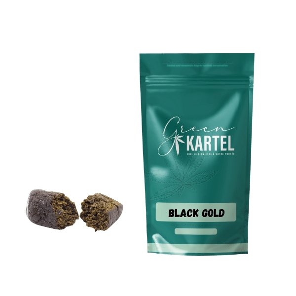 Résine Pakistanaise H4CBD Black Gold 30% - Green Kartel : Votre boutique CBD spécialisée en fleur et résine CBD