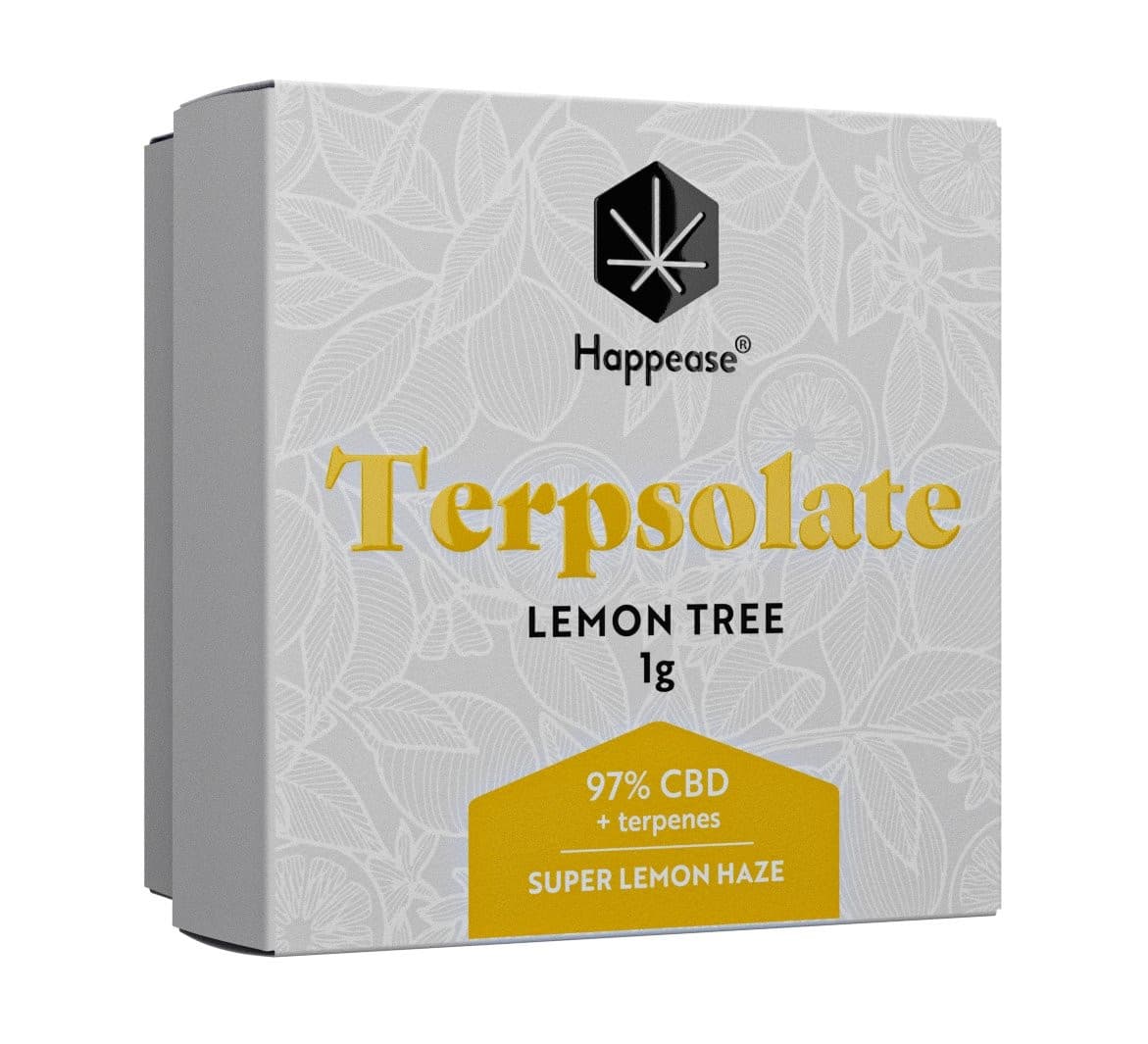 Terpsolate Happease Lemon Tree 97% CBD Extract - Green Kartel : Votre boutique CBD spécialisée en fleur et résine CBD